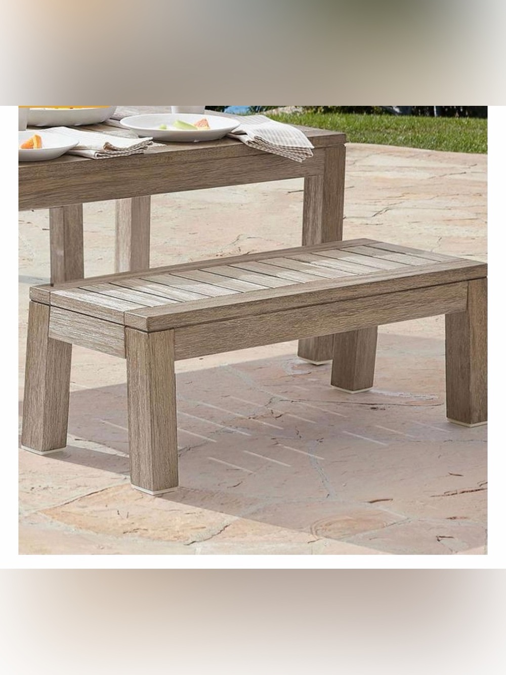 ❤️Pottery Barn Kids - Indio Outdoor Kids bench